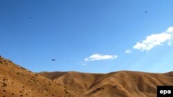 Hakkari bölgəsində əməliyyatlar zamanı çəkilmiş foto