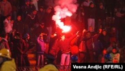 Nasilje na stadionima u Srbiji, foto: Vesna Anđić