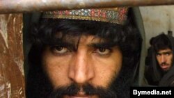 A suspected Taliban fighter in custody in northern Afghanistan (file photo)