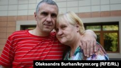 Евгений Панов с мамой Верой Котелянец