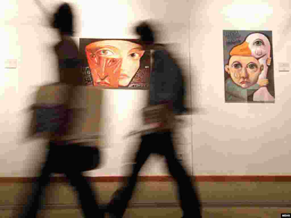  دهمین دوسالانه جهانی پوستر تهران در موزه هنرهای معاصر تهران
