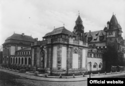Vedere a Liebieghaus cca. 1910 (Institut für Stadtgeschichte, Frankfurt am Main)
