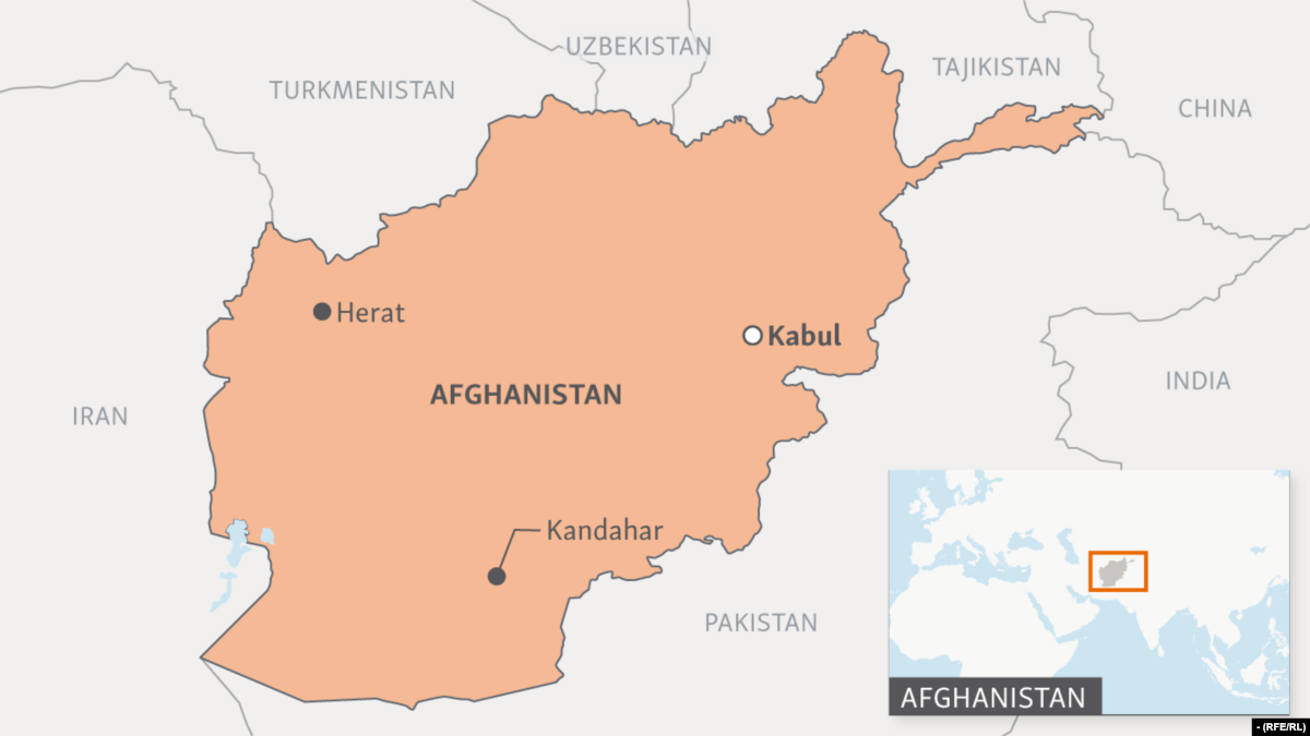 Kandahar On World Map