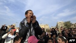 Акция протеста в Каире