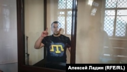 Ісмаїл Рамазанов на засіданні російського суду в Криму, січень 2018 року