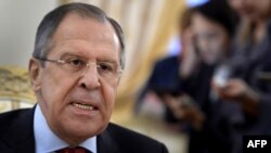 Russian Foreign Minister Sergei Lavrov