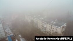 Туман в Крыму. Архивное фото