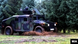 Баталјон за специјални намени („Волци“) при Полкот за специјални операции на АРМ - Архивска фотографија. 