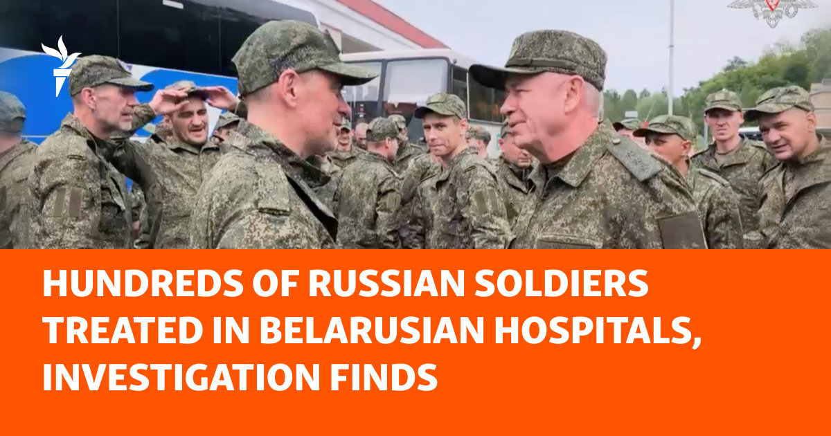Hundreds Of Russian Soldiers Treated In Belarusian Hospitals ...