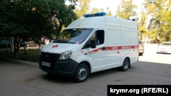 Машина «скорой помощи» в Севастополе