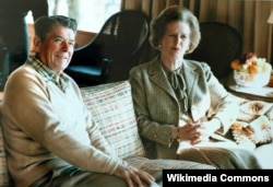 Ronald Reagan və Margaret Thatcher - 1984