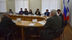 Члены комиссии администрации Симферополя по переименованиям на заседании в январе 2020 года
