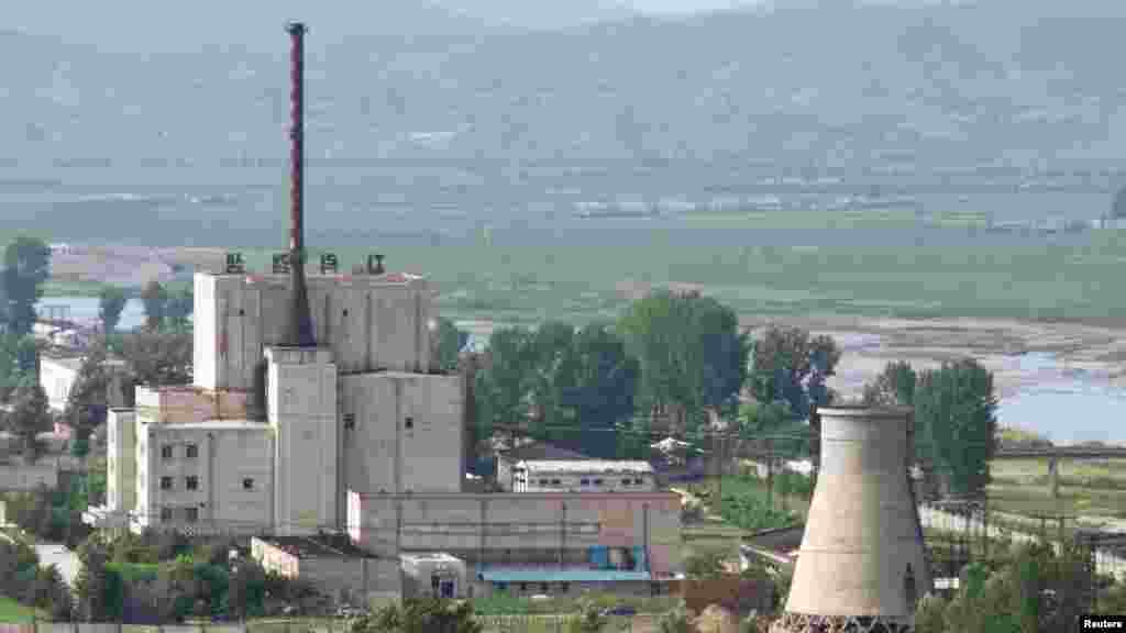 Солтүстік Кореядағы ядролық реактор.