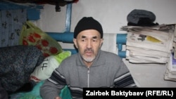 Правозащитник с юга Кыргызстана Азимжан Аскаров в колонии №47 в городе Бишкеке.