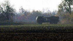 РСЗО HIMARS украинской армии в Херсонской области. Ноябрь 2022 года