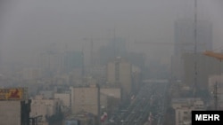 آلودگی هوا در تهران طی روزهای اخیر
