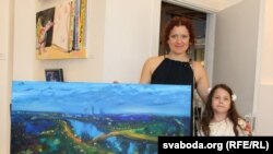 З Марыйкай, мастачкай у трэцім пакаленьні