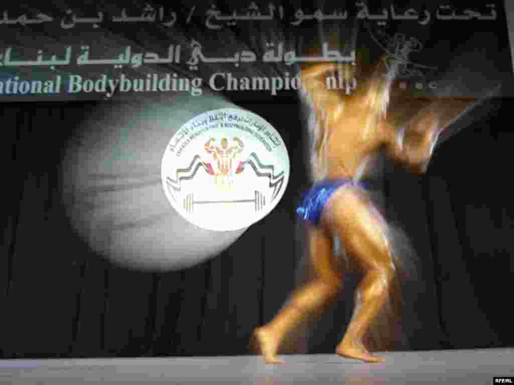 UAE -- International bodybuilding contest in Dubai, Jan2008