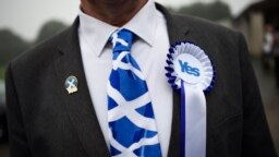 Кампания за независимость Шотландии в сентябре 2014 года 