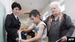 Степанакерттеги добуш берүү бөлүмүндө, 23-май