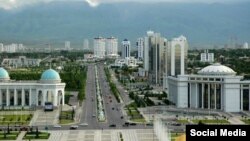 Столица Туркменистана Ашхабад 