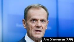 Ýewropa geňeşiniň prezidenti Donald Tusk. Arhiw suraty