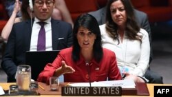 Постоянный представитель США в ООН Никки Хейли.