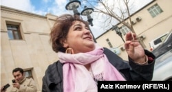 Khadija Ismayilova was sentenced in September to 7 1/2 years in prison on tax-evasion and embezzlement charges that have been widely denounced as retaliation for her reporting.
