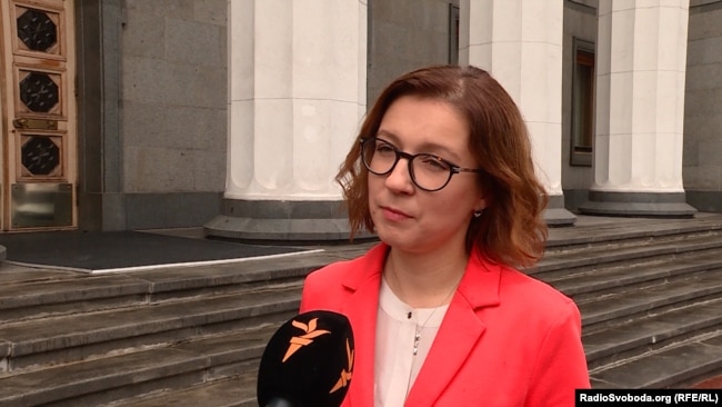 Інна Совсун, народний депутат від партії &laquo;Голос&raquo;