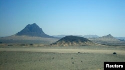 په بلوچستان کې د رېکوډېک د سرو زرو او مسو د کانونو سیمه. انځور له ارشیفه.