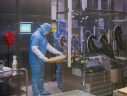 Разработка вакцины против SARS-CoV-2, фото биотехнологической компании IDT Biologika в Дессау-Росслау, Германия, 28 июля 2020 года