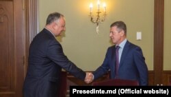 Dmitri Kozak îl primește pe președintele Dodon la Moscova