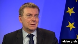 Latvian Foreign Minister Edgars Rinkevics 