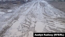 Änew şäheriniň iň köp ilatly punktlarynyň biri hasaplanýan Magtymguly etrapçasyndaky köçeleriň biri