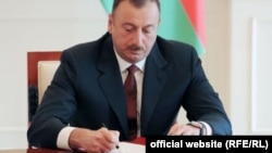 Azerbaijani President Ilham Aliyev (file photo)