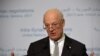 UN Syria envoy Staffan de Mistura 