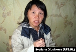 Айсулу Кулсеитова, жительница малосемейного общежития. Астана, 5 сентября 2012 года.