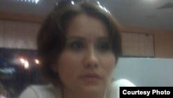 Tajik rights activist Shabnam Hudoidodova (file photo)