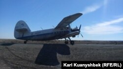 Kazakh authorities said the Russian-made AN-2 plane crashed near a village about 70 kilometers ast of the capital, Nur-Sultan. (file photo)