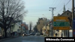 Хиёбони яке аз шаҳрҳои Сербистон