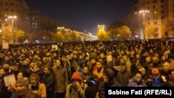 Акція протесту в Бухаресті, 4 листопада 2015 року