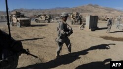 U.S. soldiers on patrol in the strategic Wardak Province. Afghan President Hamid Karzai's order for all U.S. Special Forces to leave the area has taken NATO military planners by surprise. (file photo)