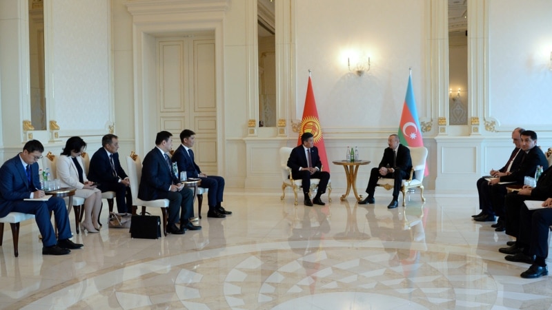 Жээнбеков Илхам Алиевди Кыргызстанга чакырды