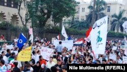 ميدان التحرير في القاهرة 19 تشرين