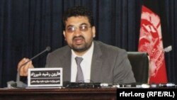 هارون رشید شیرزاد معین وزارت مبارزه با مواد مخدر افغانستان