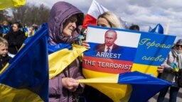 Митинг в поддержку Украины 27 марта 2022 года в Вашингтоне