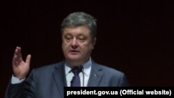 Президент Украины Петр Порошенко. 