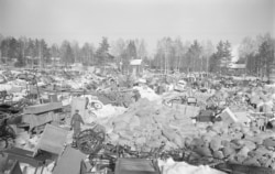 Град в източна Финландия се евакуира през март 1940 г. след като територията му преминава към СССР