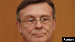 Леонід Кожара, новопризначений міністр закордонних справ, у день призначення, 24 грудня 2012 року