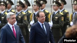  Francois Hollande Ermənistandadır
